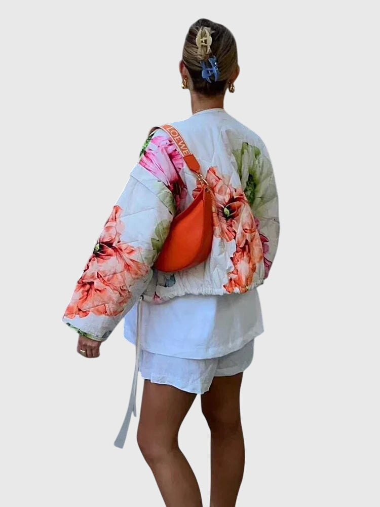 Cora | Chic Floral Jacket