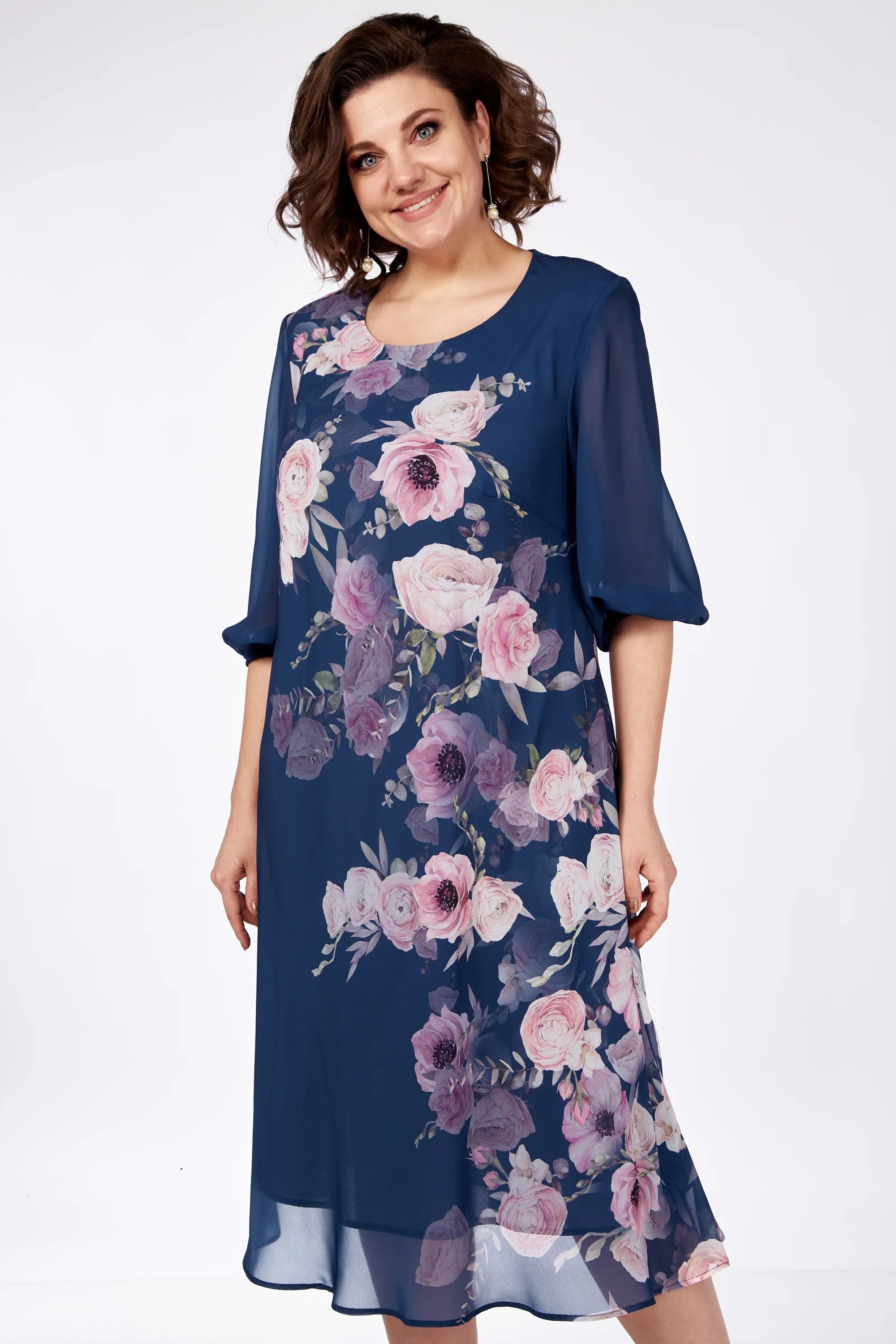 Patricia - Elegant Floral Dress
