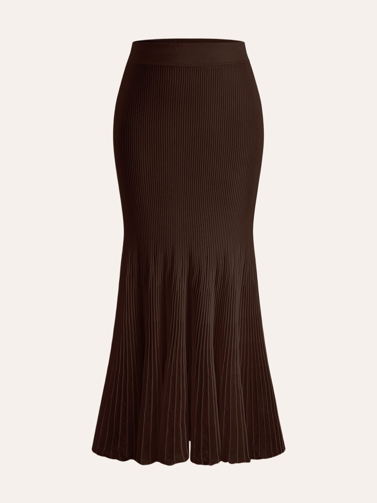 Mesh Panel Pleated Skirt