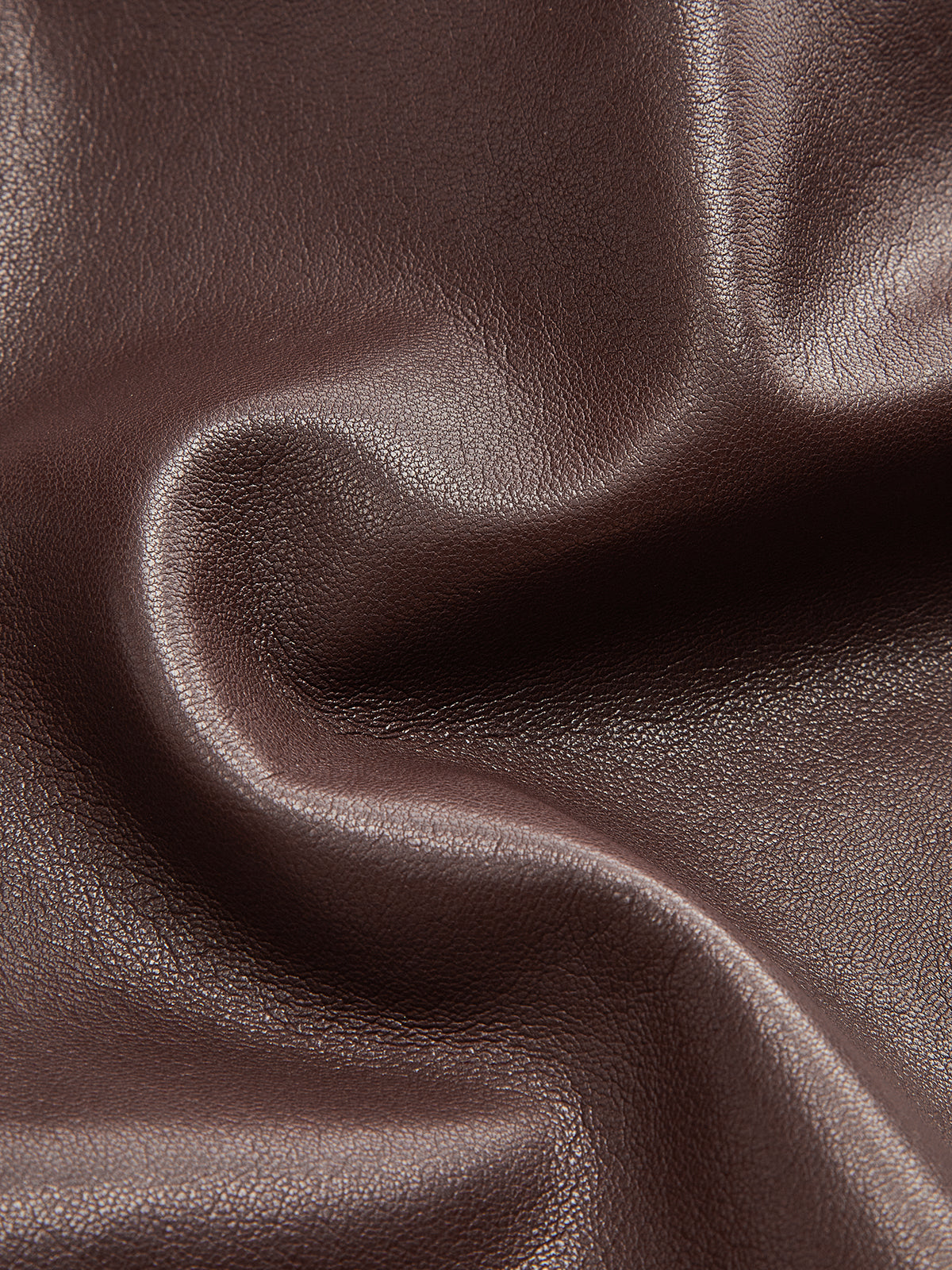 PU A-Line Mid-Waist Skirt