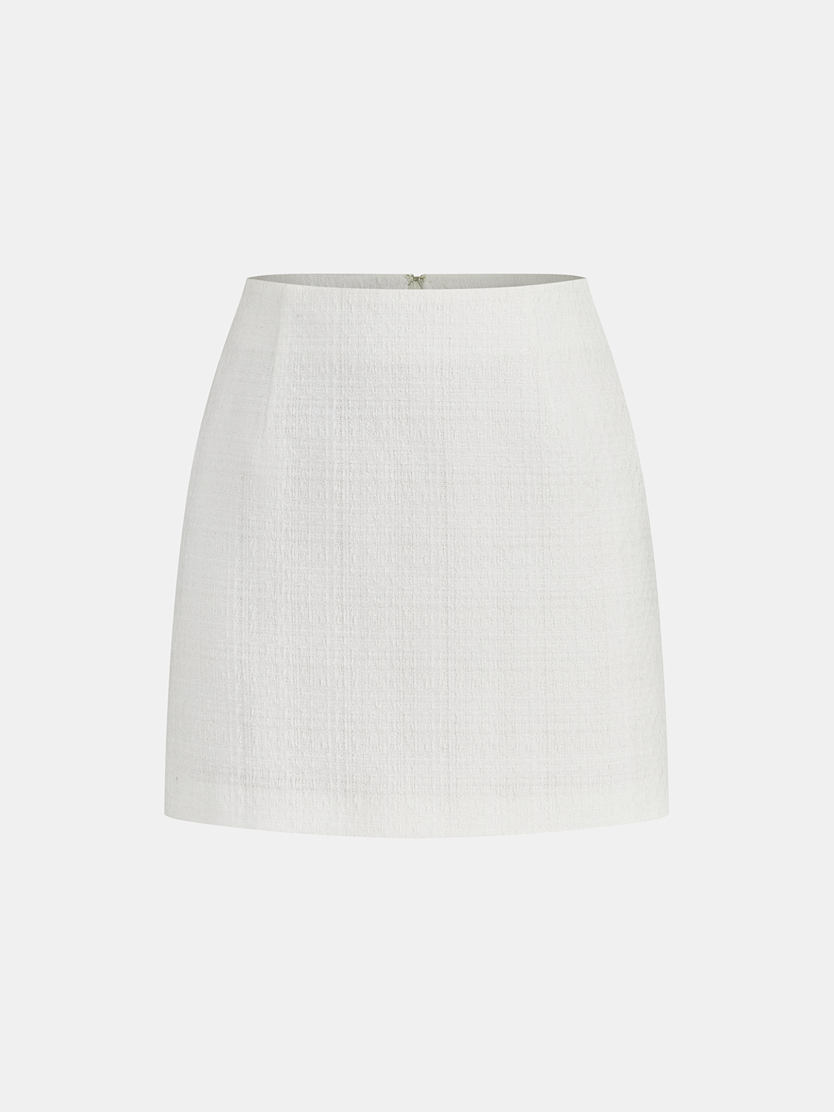 Tweed Strapless Top and Mini Skirt Set