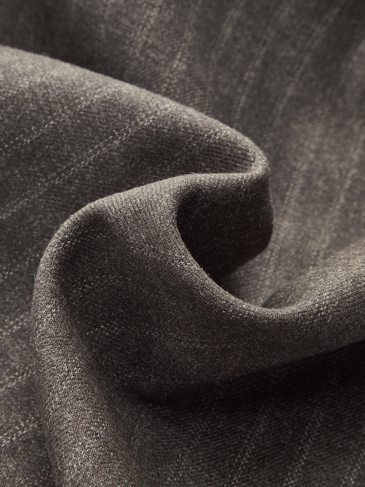 Belted Pinstripe Wide-Leg Pants