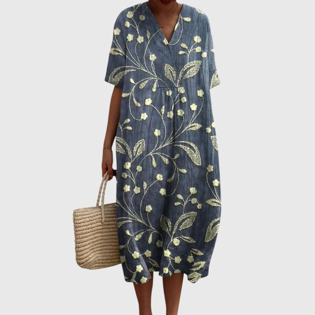 Julia – Vintage Floral Dress