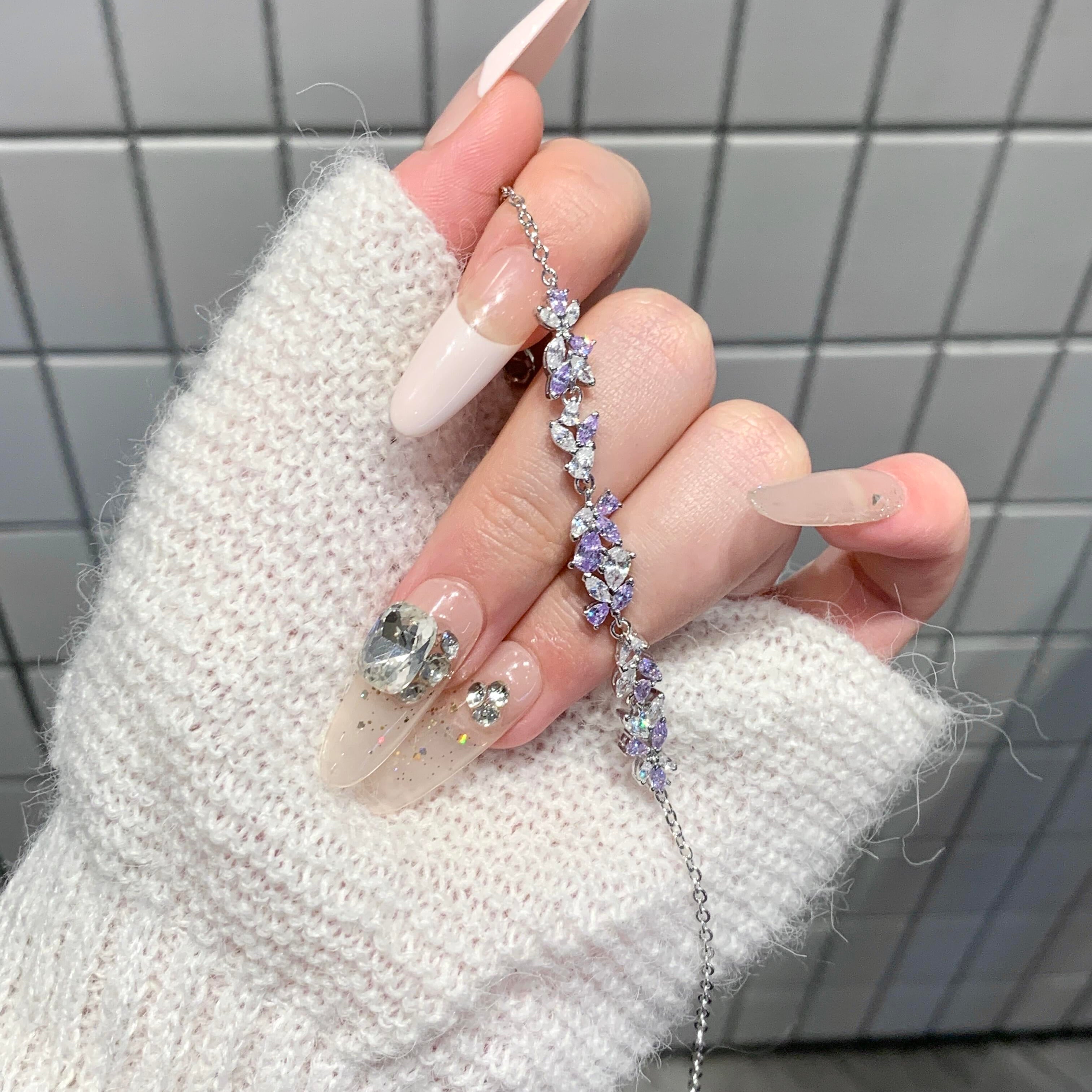 Lavender Wisteria Artistry Bracelet