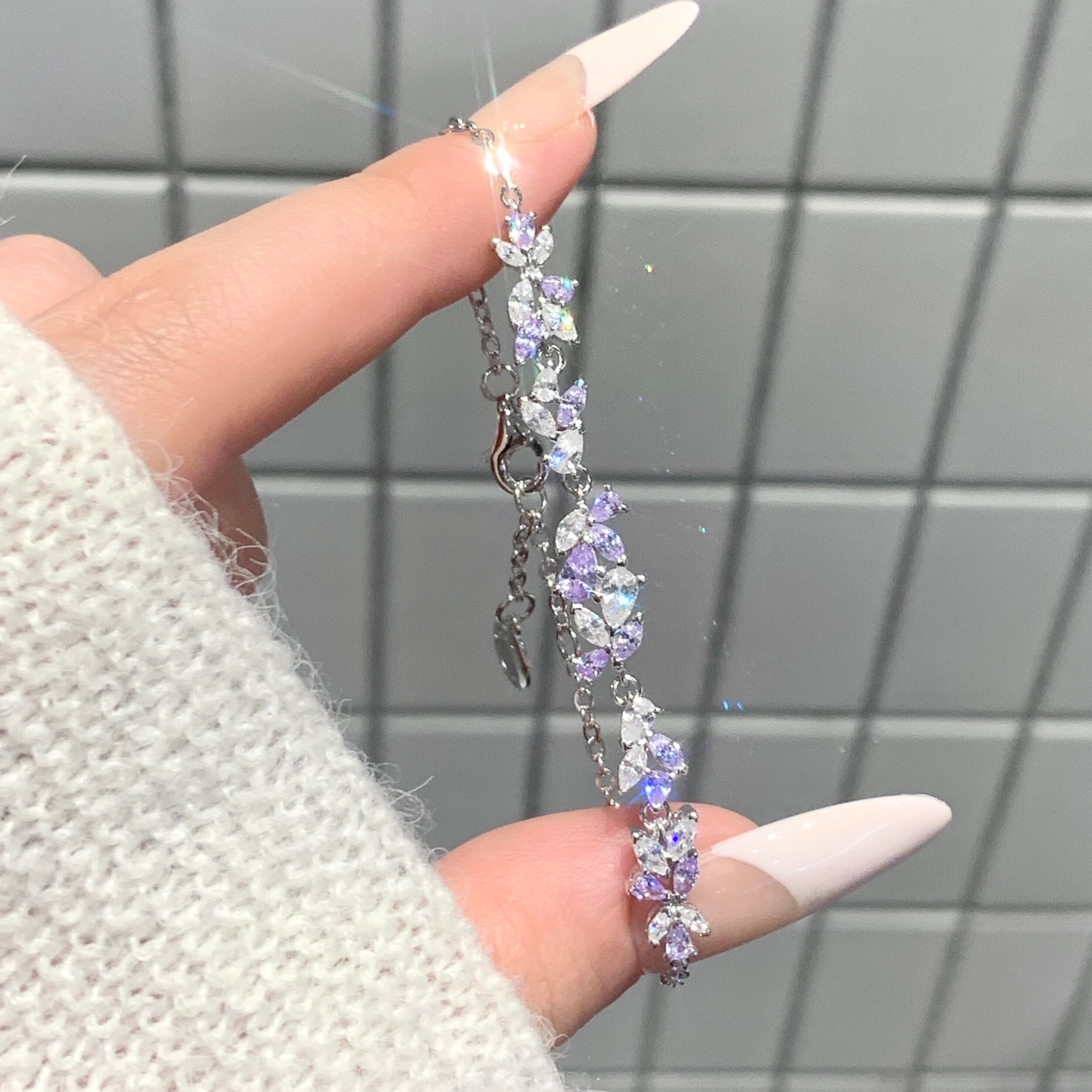 Lavender Wisteria Artistry Bracelet
