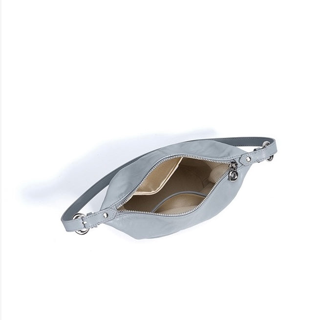 Women's Soft Genuine Leather Minimalist Crossbody Shoulder Bag