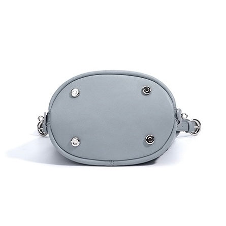 Women's Soft Genuine Leather Minimalist Crossbody Shoulder Bag