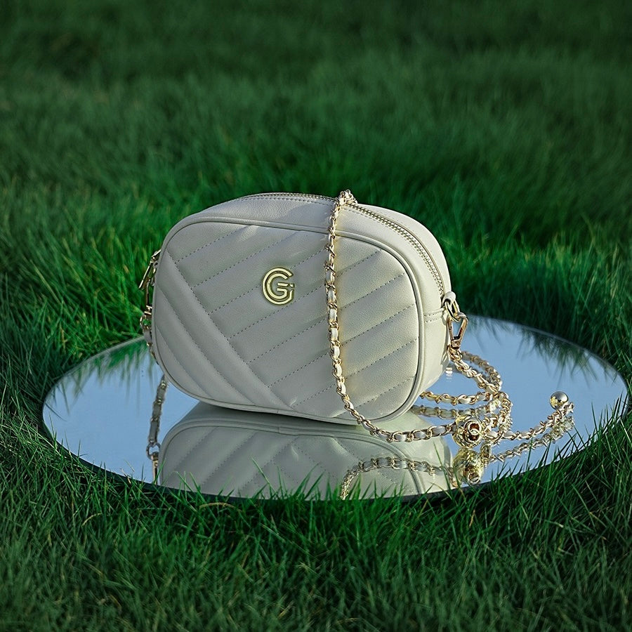 Women's Genuine Leather Retro Round Bag