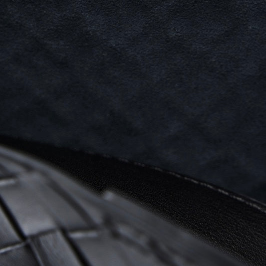 Women's Genuine Weaving Leather Minimalist Shoulder Tote Bag