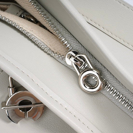 Women's Genuine Leather Large Capacity Relaxed Commuter Crossbody Bag