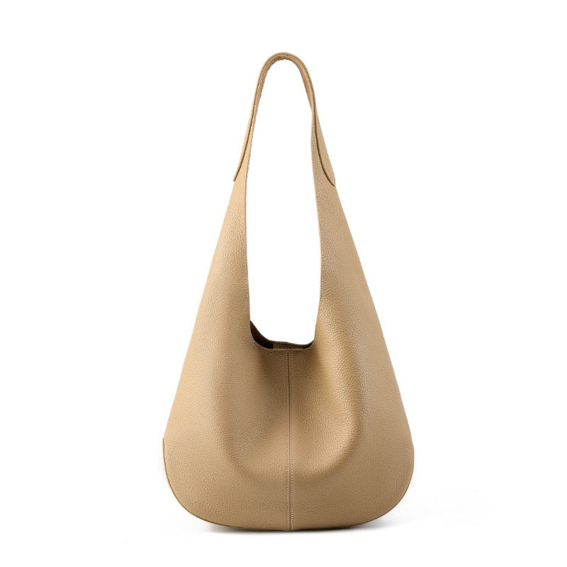 Women's Genuine Leather Luna Hobo Tote Bag