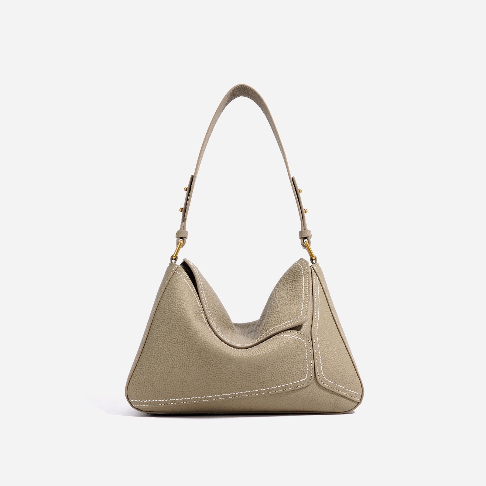 Women’s Genuine Leather Geometric Shoulder Crossbody Bag