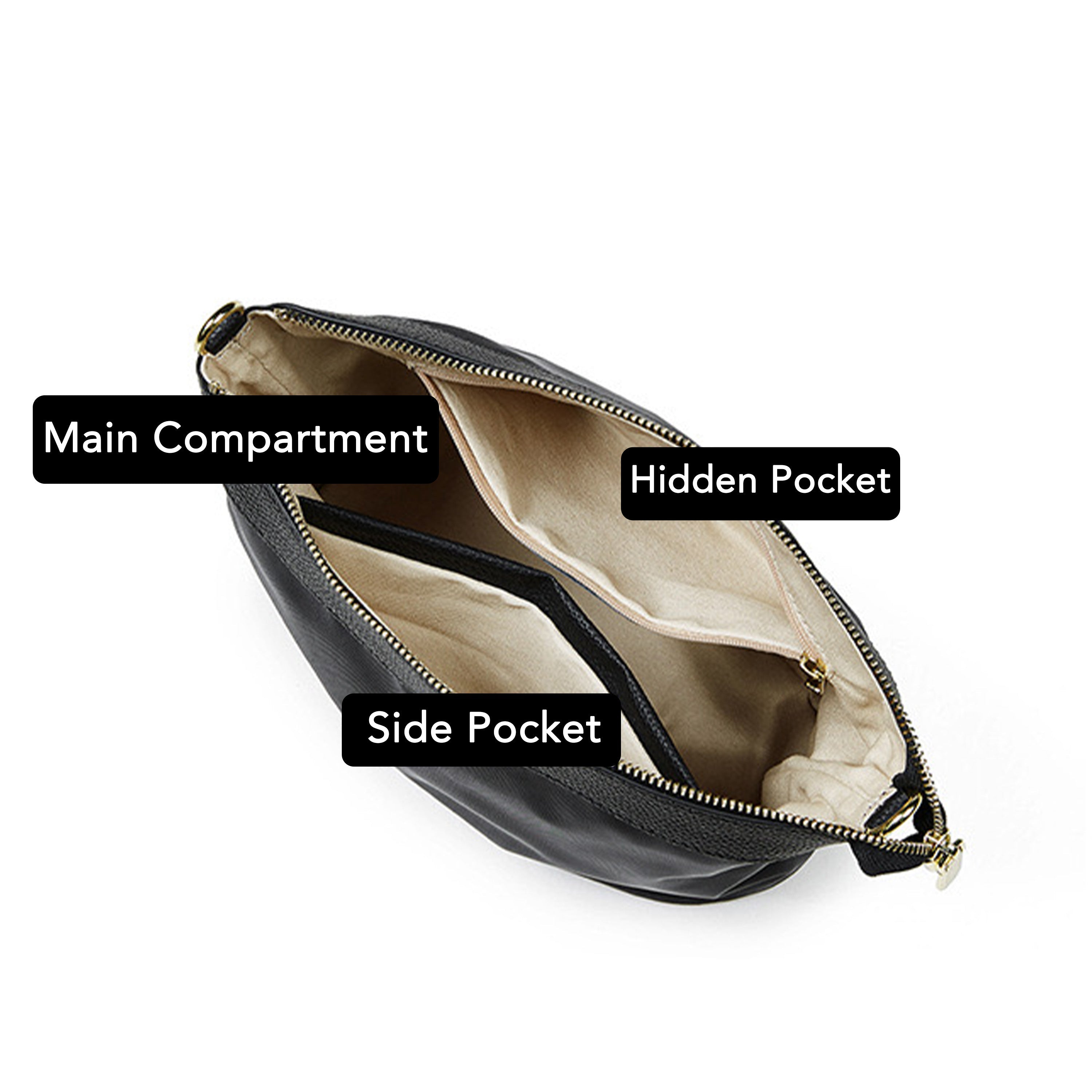 Women’s Luxury Genuine Leather Commuter Tote Bag with Inner Pouch