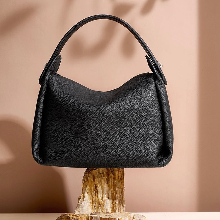 Women’s Genuine Leather Soft Cigarette Box Shoulder Bag