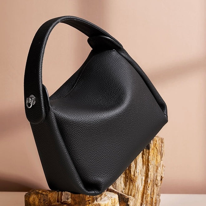 Women’s Genuine Leather Soft Cigarette Box Shoulder Bag