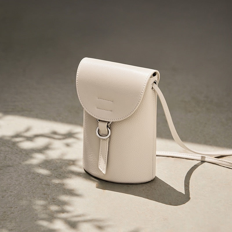 Luxury Women's Genuine Leather Mini Crossbody Phone Bag