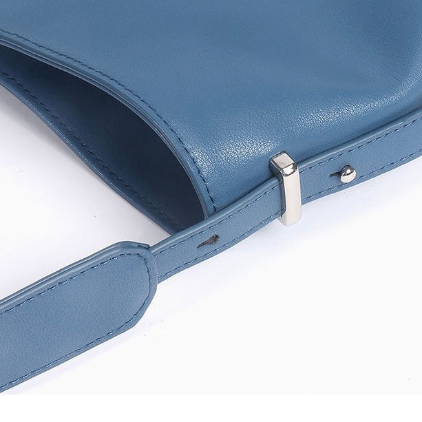 Spring Summer Women's Genuine Leather Large Capacity Premium Underarm Handheld Tote Shoulder Bag