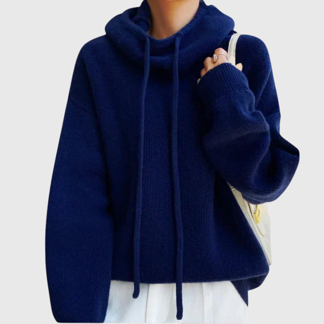 Eden - Drawstring Turtleneck Sweater