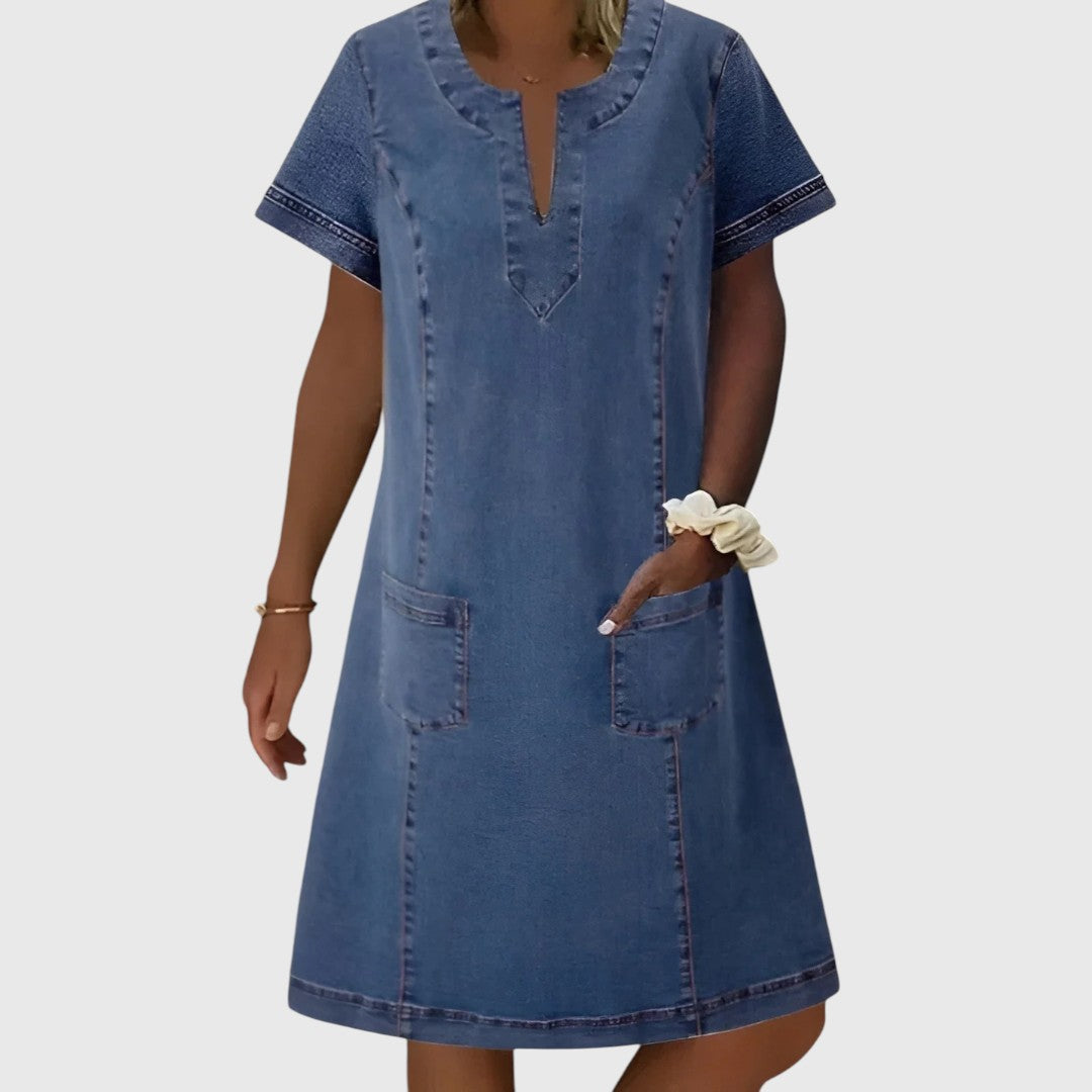 Livia - Casual Denim Dress