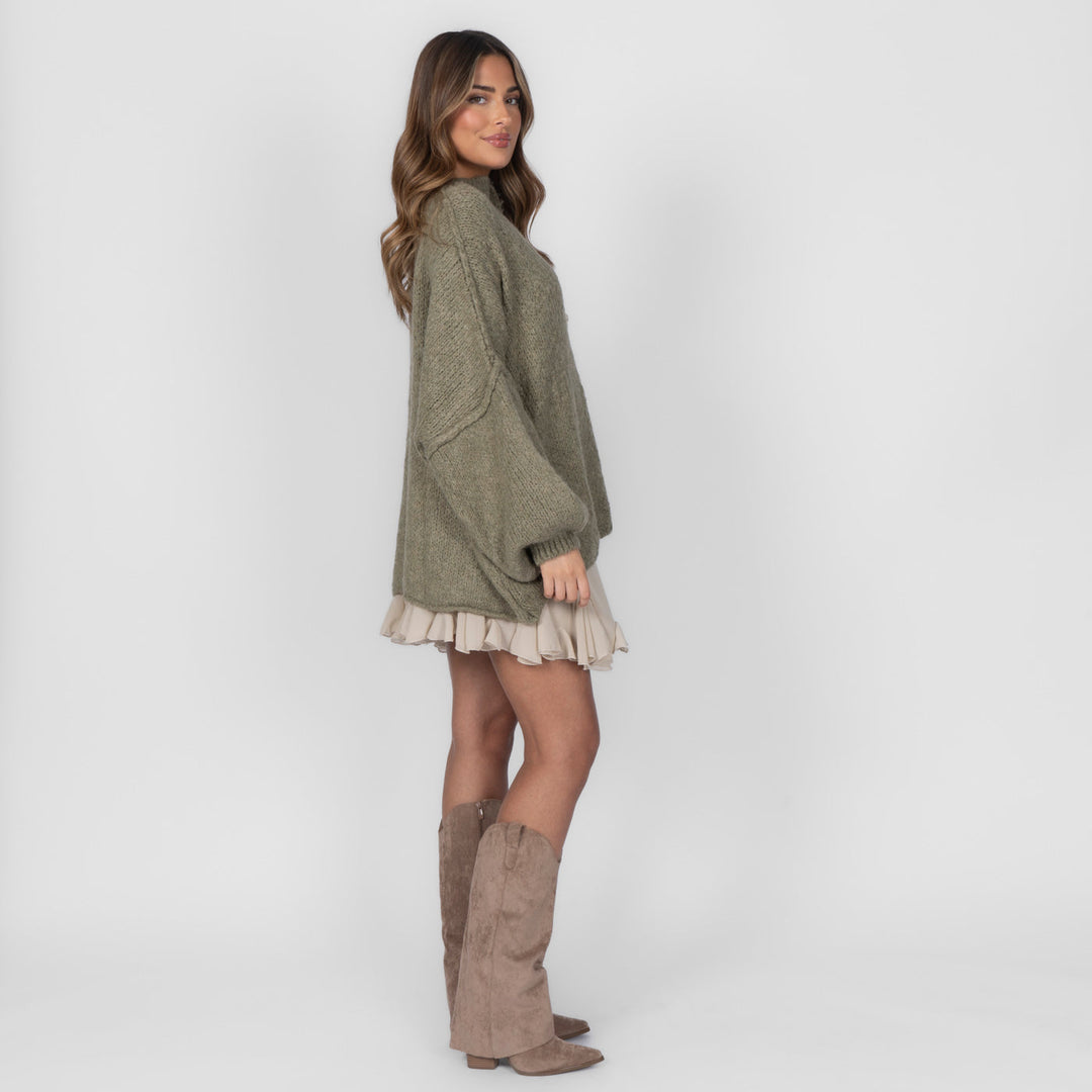 Oversized Cardigan "CozyGlam"