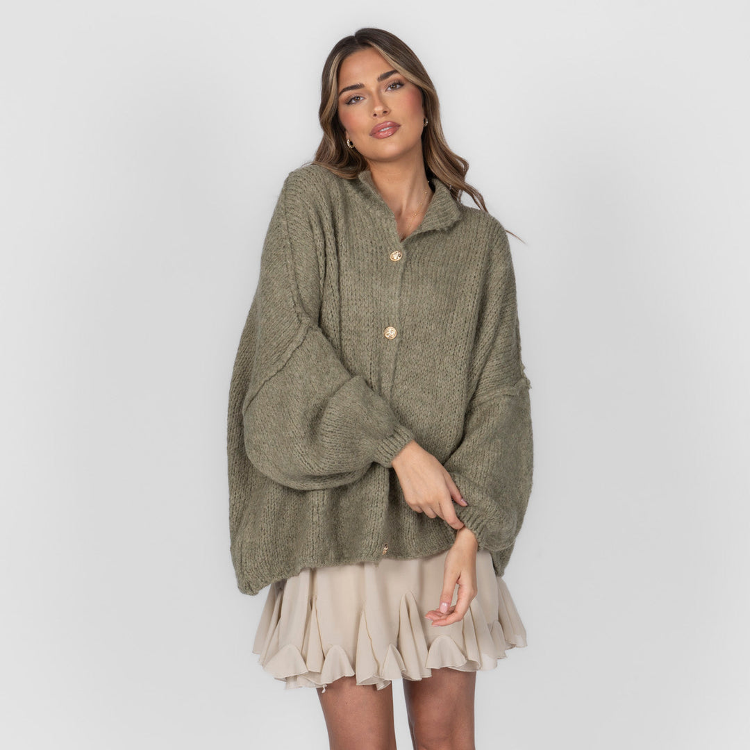 Oversized Cardigan "CozyGlam"