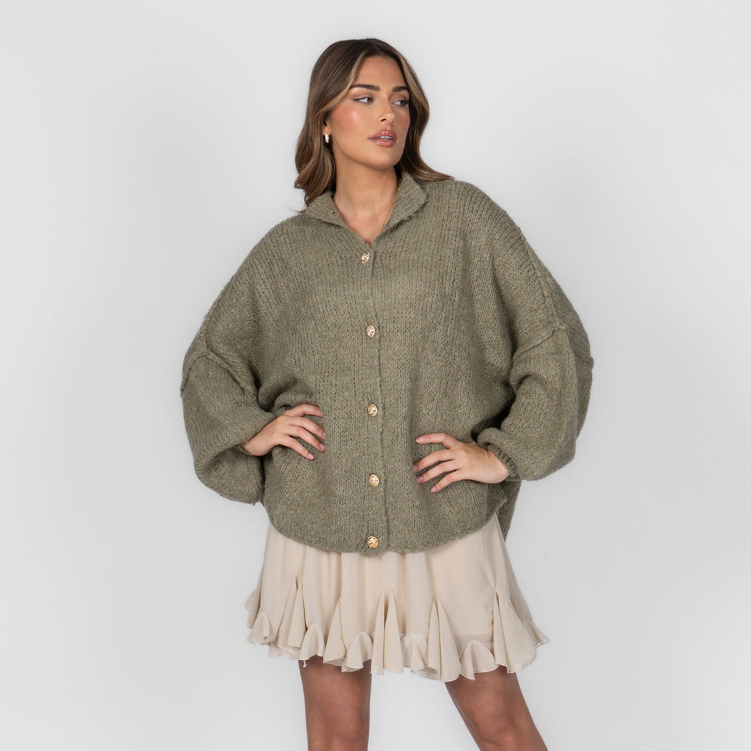 Oversized Cardigan "CozyGlam"