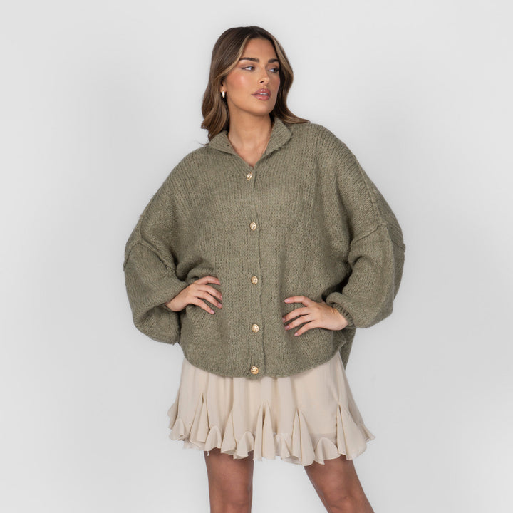 Oversized Cardigan "CozyGlam"