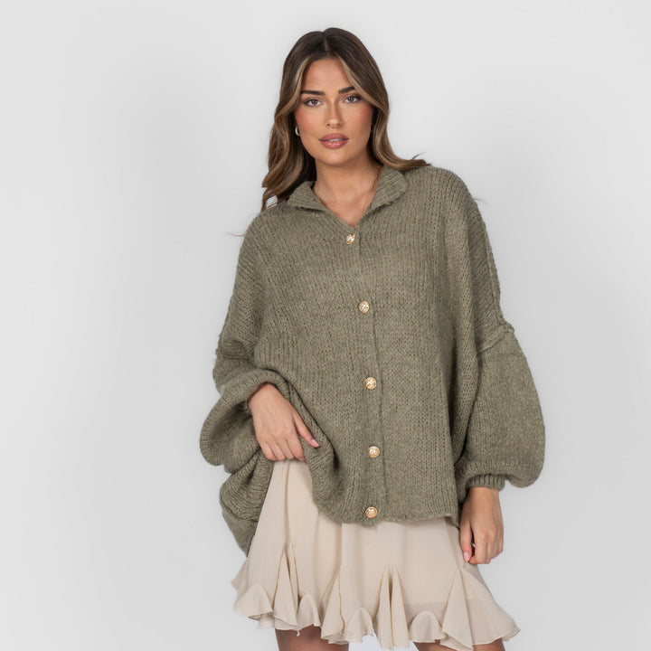 Oversized Cardigan "CozyGlam"