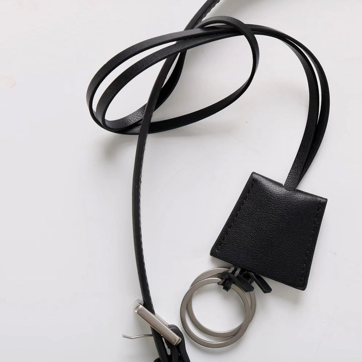 Women' Waxed Calfskin Vintage Crossbody Baguette Bag