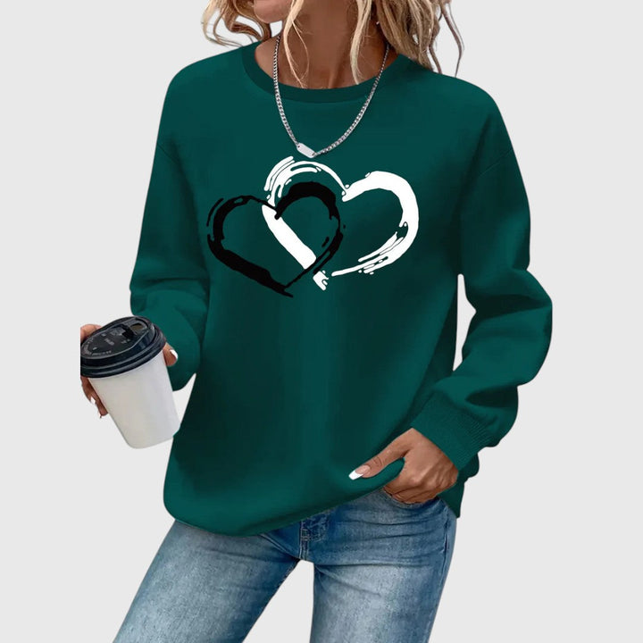 Sharyn - Elegant Heart Sweater