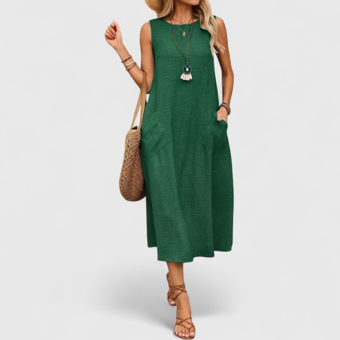 Shirley – Casual Sleeveless Dress