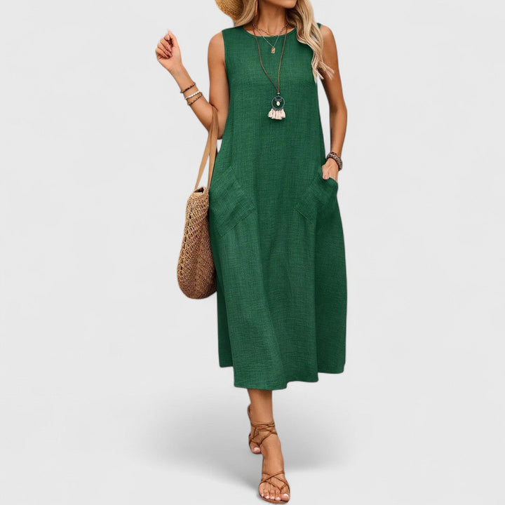 Shirley – Casual Sleeveless Dress