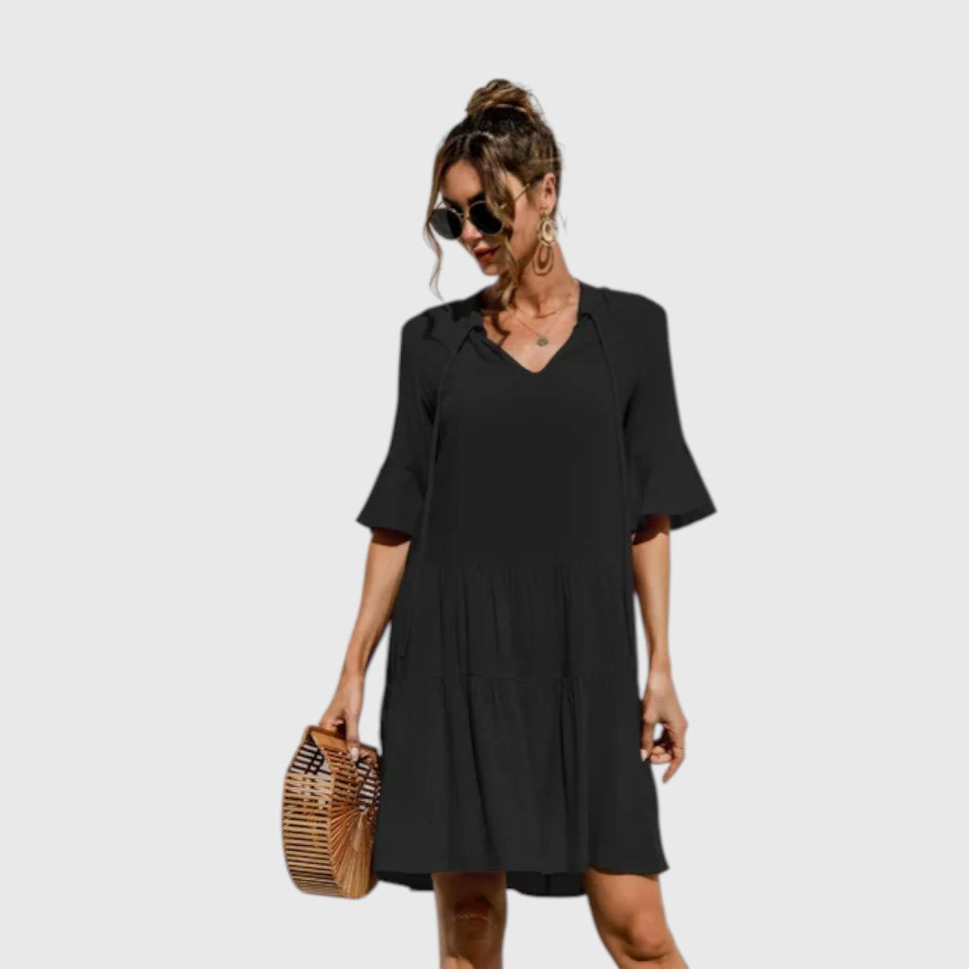 Eleanor - Summer dress with low waist