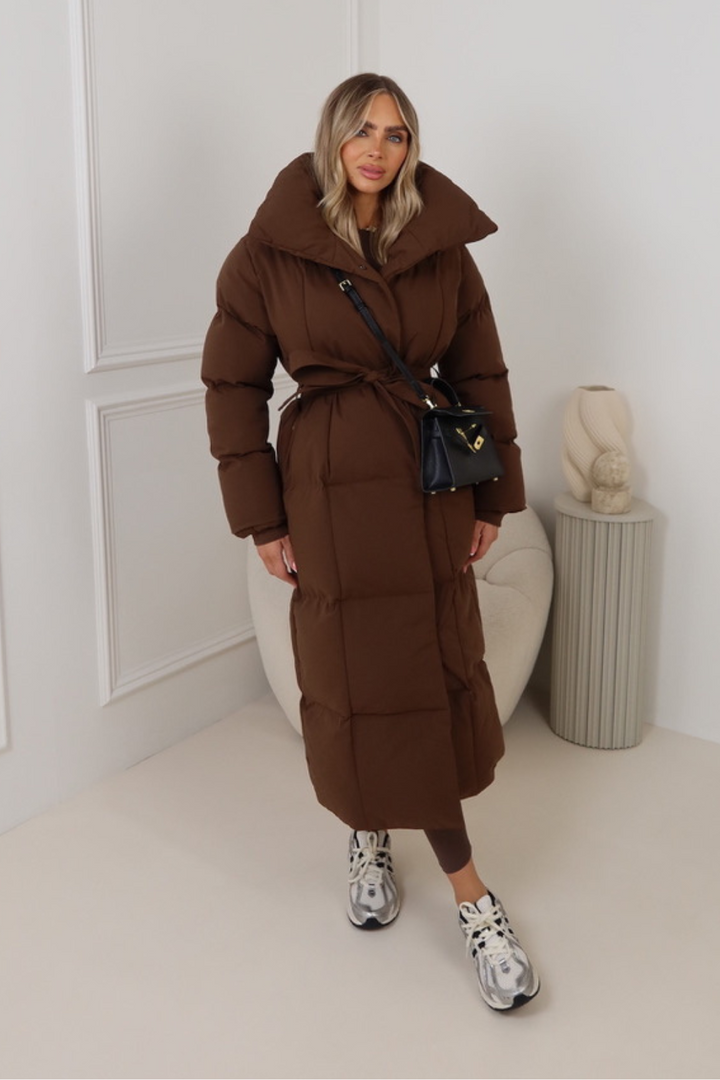 Derya - Long puffer coat