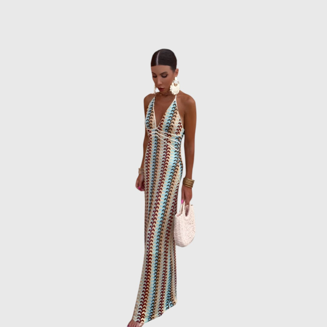 Liva - Boho Elegance Maxi Dress