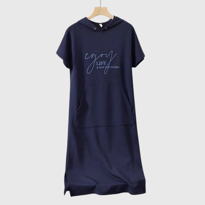 Angela - Casual Hoodie Dress
