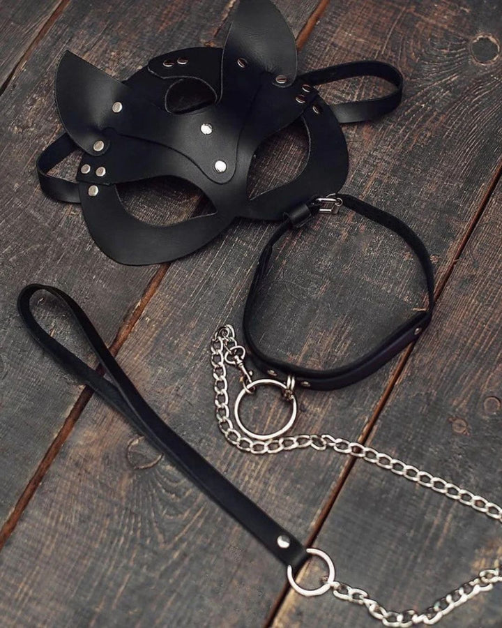 Leony's™ | Sweet Kitty Set (Mask + Choker)