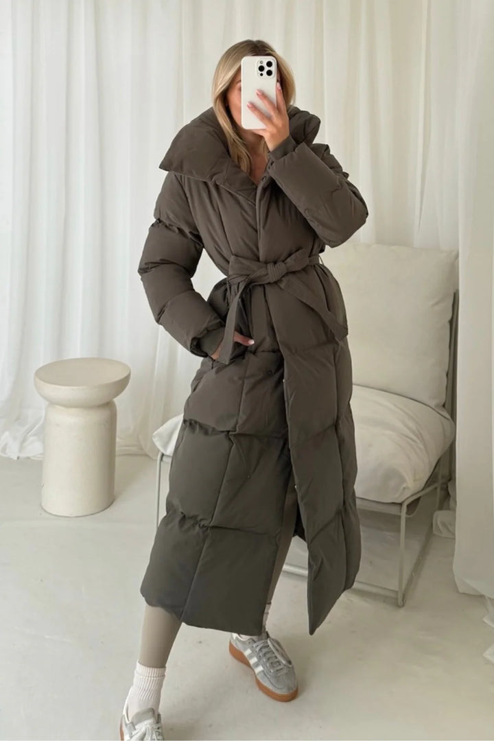 Derya - Long puffer coat