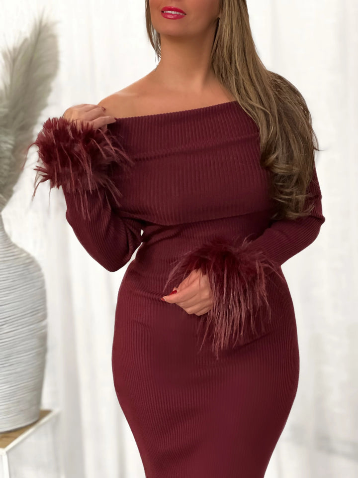 LUNA - long jumper dress