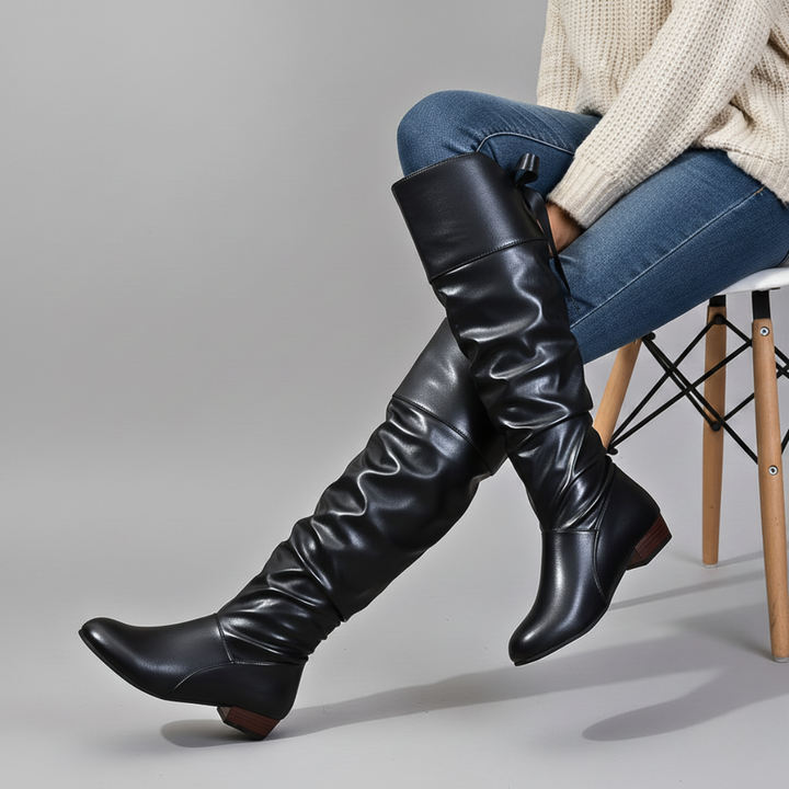 Vionne - Leather Boots