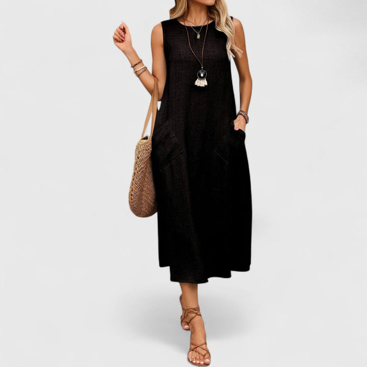 Shirley – Casual Sleeveless Dress