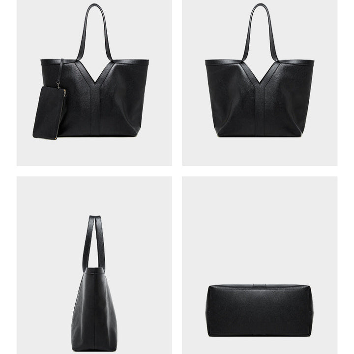 Korean Style Autumn Genuine Leather Tote Bag