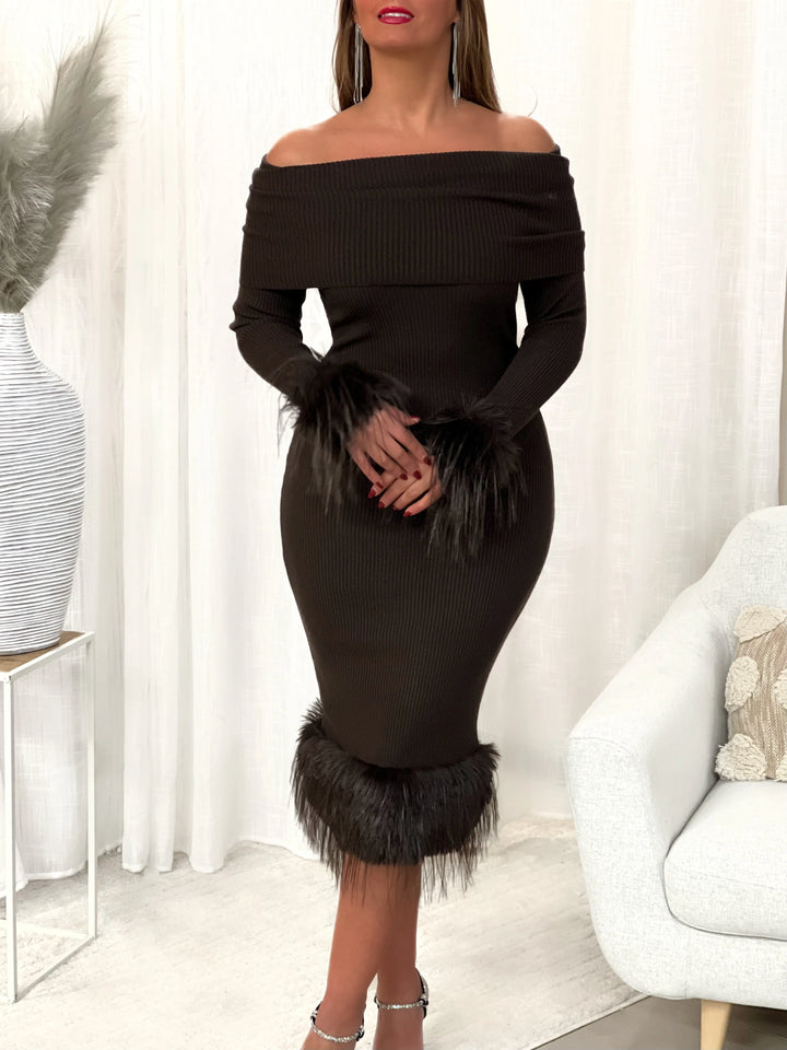 LUNA - long jumper dress