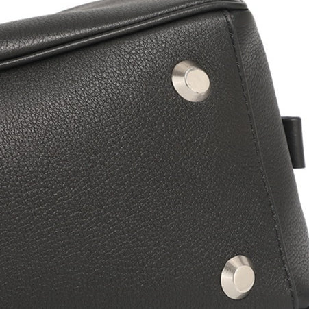 Women's Genuine Pebbled Leather Shoulder Handbag