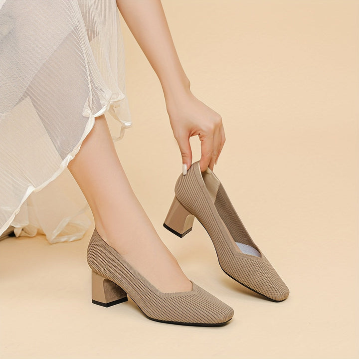 Marie – Comfortable court shoes with stable heels for pain-free support