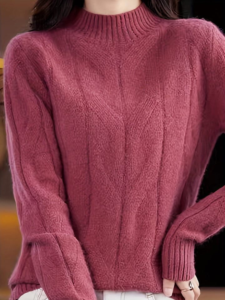 Karmen - Cozy Retro Knit Sweater