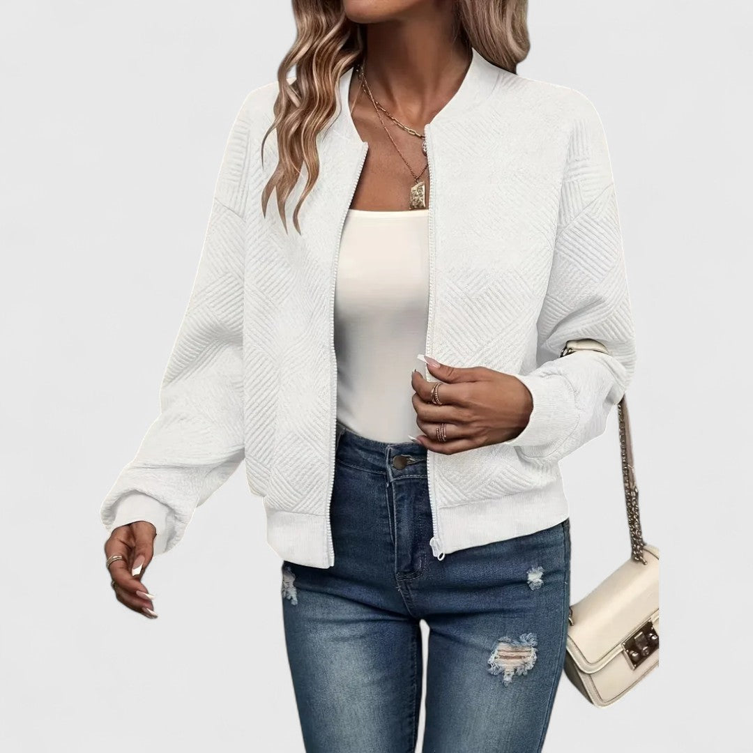 Sophia - Lightweight Casual Zip-Up Jacket