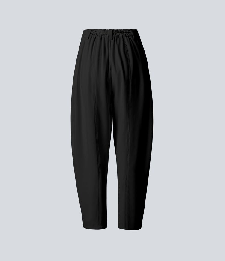 Mid Rise - Side Pocket Barrel Leg Work Trousers