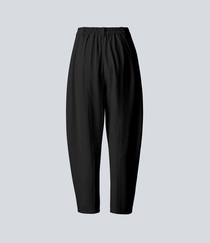 Mid Rise - Side Pocket Barrel Leg Work Trousers