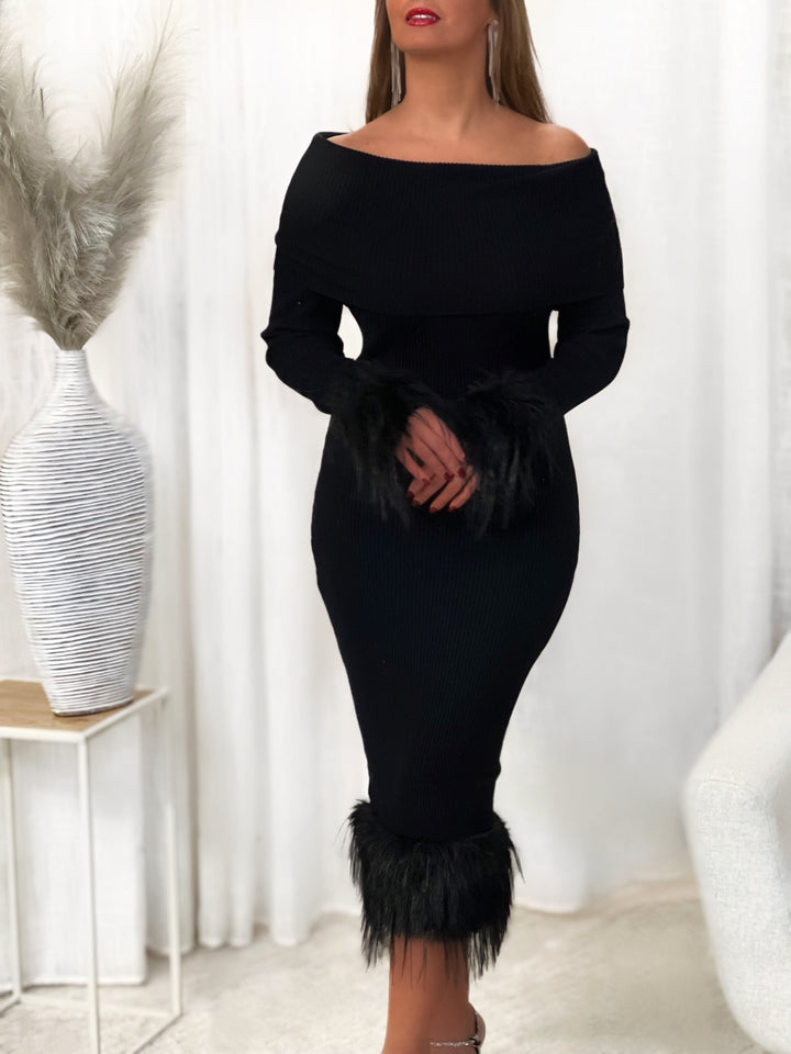 LUNA - long jumper dress